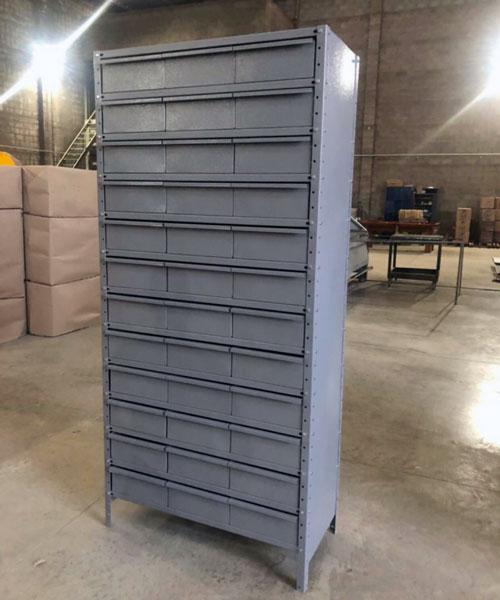 Estante Gaveteiro 36 gavetas