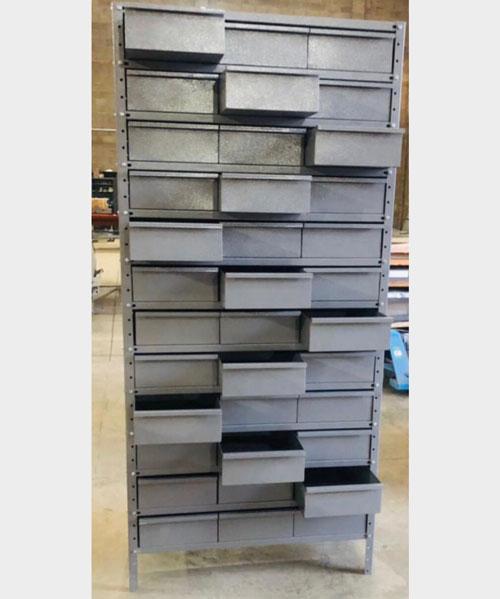 Estante Gaveteiro 36 gavetas